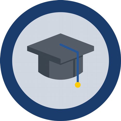 grad hat icon
